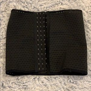 Black adjustable Waist Trainer
